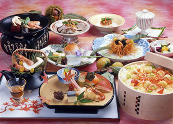 花枝懐石（全12品）の写真